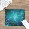 Blue Neurons In The Brain Print Mouse Pad