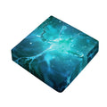 Blue Neurons In The Brain Print Outdoor Seat Cushion Cover