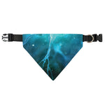 Blue Neurons In The Brain Print Over The Collar Dog Bandana