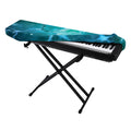 Blue Neurons In The Brain Print Piano Keyboard Cover