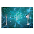 Blue Neurons In The Brain Print Placemat