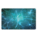 Blue Neurons In The Brain Print Polyester Doormat
