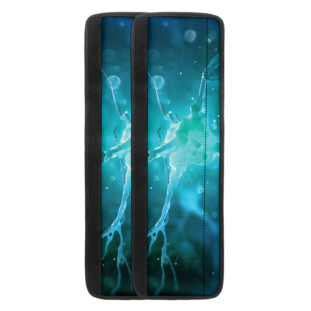 Blue Neurons In The Brain Print Refrigerator Handle Covers