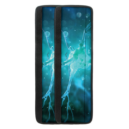 Blue Neurons In The Brain Print Refrigerator Handle Covers