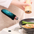 Blue Neurons In The Brain Print Skillet Handle Cover