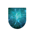 Blue Neurons In The Brain Print Toilet Lid Cover