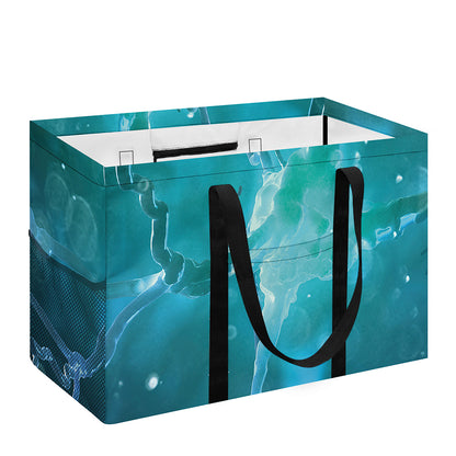 Blue Neurons In The Brain Print Utility Tote Bag