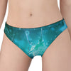 Blue Neurons In The Brain Print Women's Panties