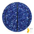Blue (NOT Real) Glitter Print Basketball