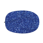 Blue (NOT Real) Glitter Print Car Side Mirror Covers