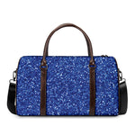 Blue (NOT Real) Glitter Print Duffle Bag