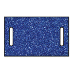 Blue (NOT Real) Glitter Print Golf Cart Seat Cover