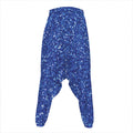 Blue (NOT Real) Glitter Print Hammer Pants