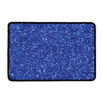 Blue (NOT Real) Glitter Print Kitchen Mat