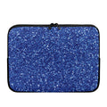 Blue (NOT Real) Glitter Print Laptop Sleeve