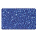 Blue (NOT Real) Glitter Print Polyester Doormat