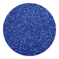 Blue (NOT Real) Glitter Print Round Blanket
