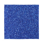 Blue (NOT Real) Glitter Print Silk Bandana