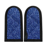 Blue (NOT Real) Glitter Print Skillet Handle Cover