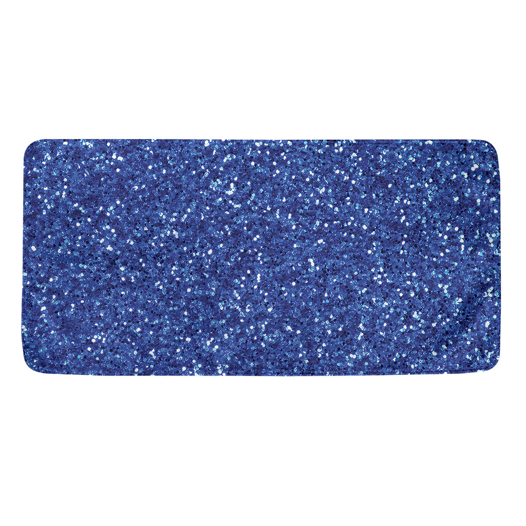 Blue (NOT Real) Glitter Print Towel
