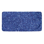 Blue (NOT Real) Glitter Print Towel