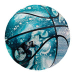 Blue Ocean Acid Melt Print Basketball
