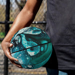 Blue Ocean Acid Melt Print Basketball