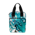 Blue Ocean Acid Melt Print Bible Tote Bag