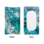 Blue Ocean Acid Melt Print Changing Pad Cover