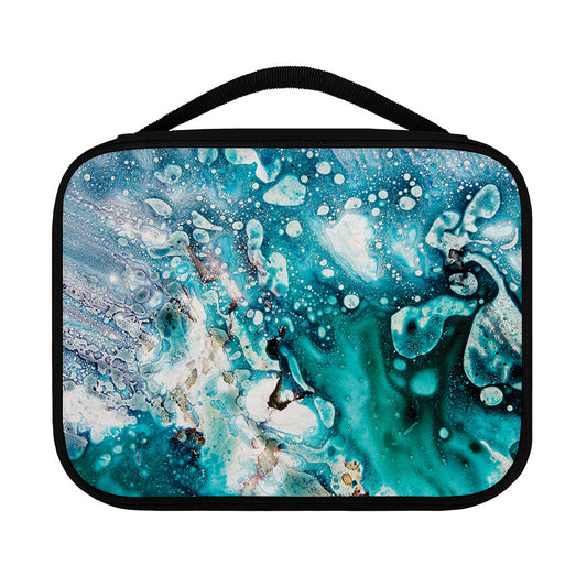Blue Ocean Acid Melt Print Classic Bible Case