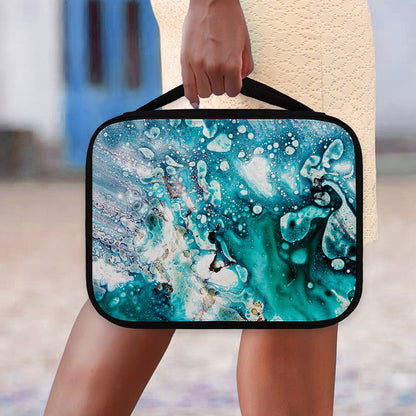 Blue Ocean Acid Melt Print Classic Bible Case