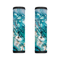 Blue Ocean Acid Melt Print Handle Covers