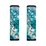 Blue Ocean Acid Melt Print Handle Covers