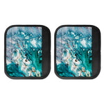 Blue Ocean Acid Melt Print Handle Covers