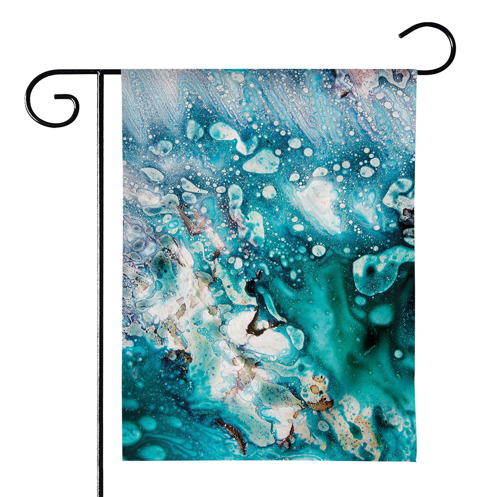 Blue Ocean Acid Melt Print House Flag