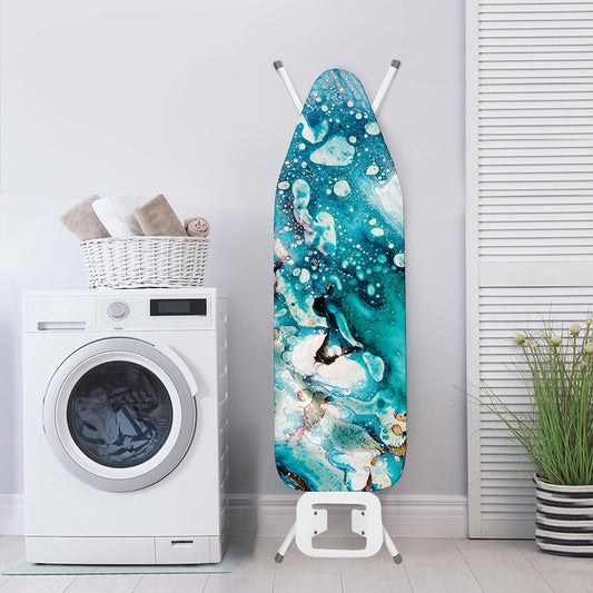 Blue Ocean Acid Melt Print Ironing Board Cover