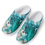 Blue Ocean Acid Melt Print Mesh Casual Shoes