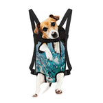 Blue Ocean Acid Melt Print Pet Carrier Backpack