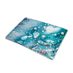 Blue Ocean Acid Melt Print Pet Cooling Mat Cover