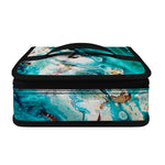 Blue Ocean Acid Melt Print Small Lunch Bag