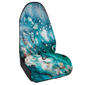 Blue Ocean Acid Melt Print Waterproof Car Seat Cover
