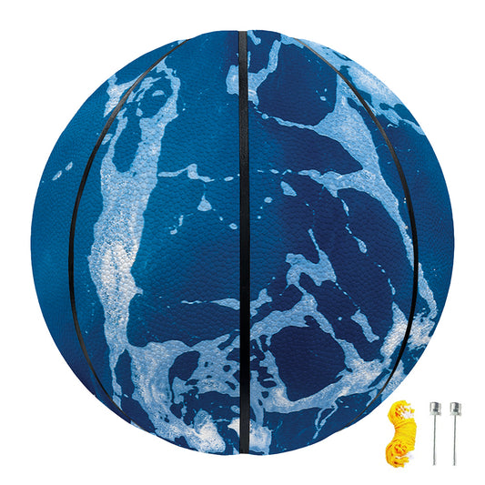 Blue Ocean Print Basketball
