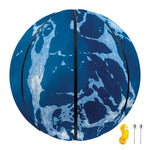 Blue Ocean Print Basketball