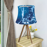 Blue Ocean Print Bell Lamp Shade