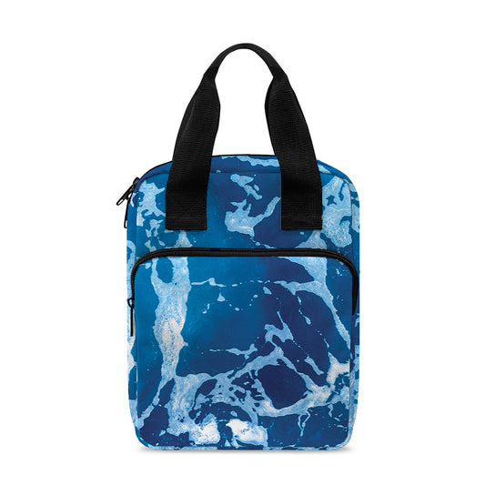 Blue Ocean Print Bible Tote Bag