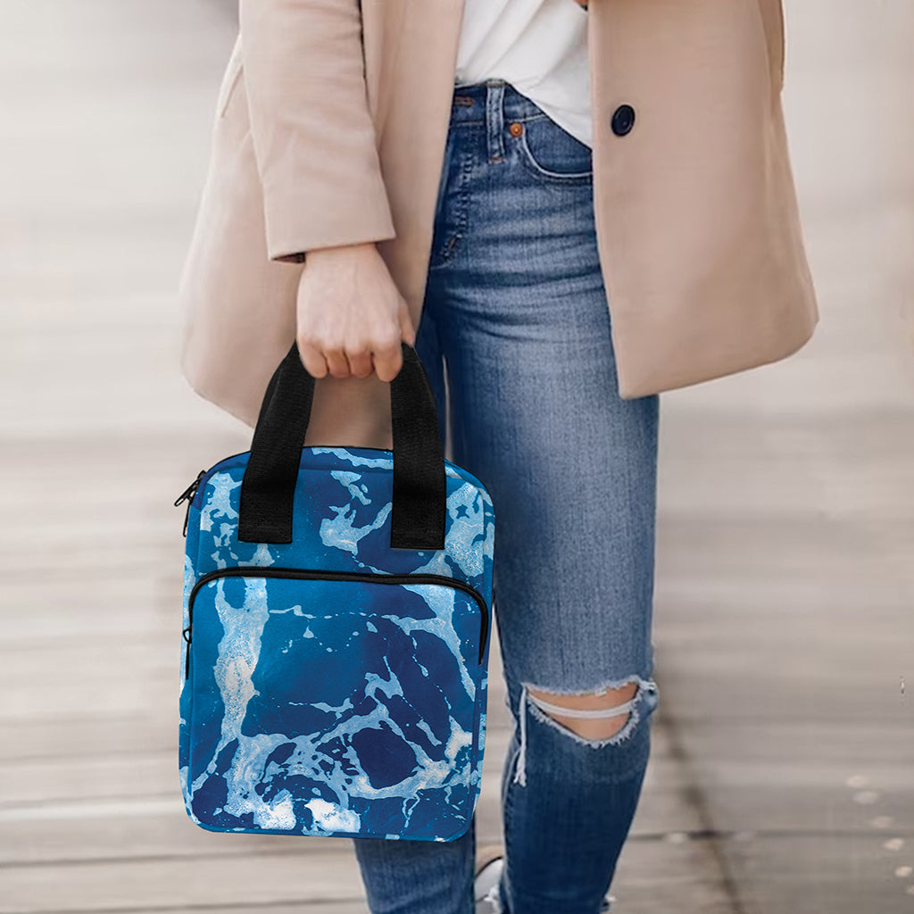 Blue Ocean Print Bible Tote Bag