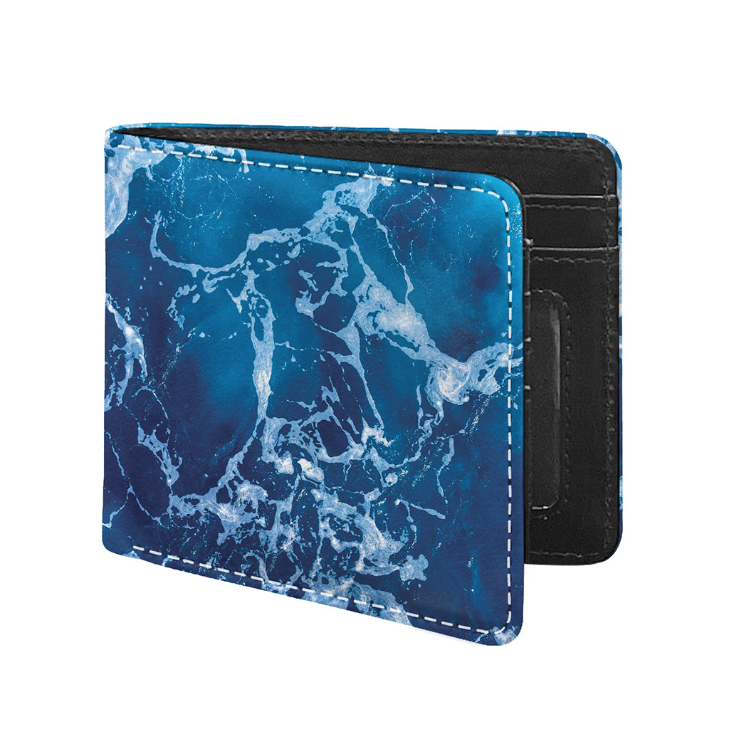 Blue Ocean Print Bifold Wallet