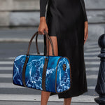 Blue Ocean Print Duffle Bag