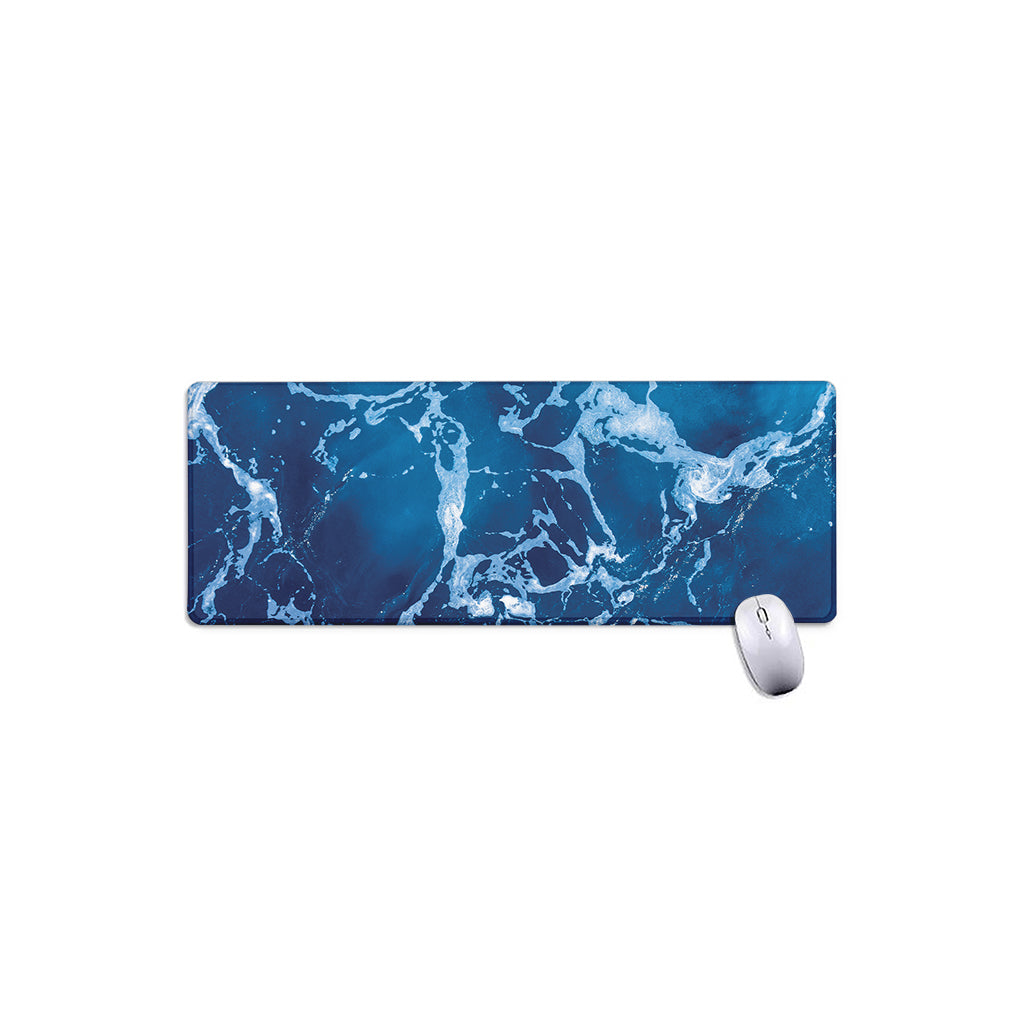 Blue Ocean Print Extended Mouse Pad