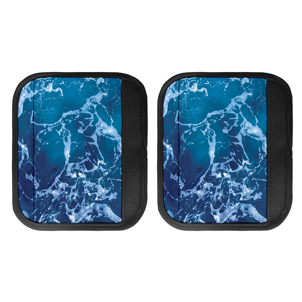 Blue Ocean Print Handle Covers
